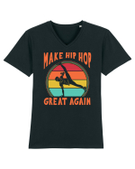 Make Hip Hop Great Again Tricou mânecă scurtă guler V Bărbat Presenter