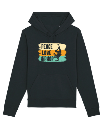 Peace Love Hip Hop Dancing Black