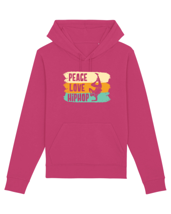 Peace Love Hip Hop Dancing Raspberry