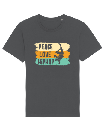 Peace Love Hip Hop Dancing Anthracite