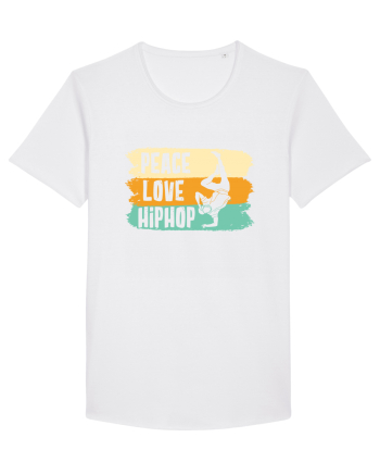 Peace Love Hip Hop Dancing White