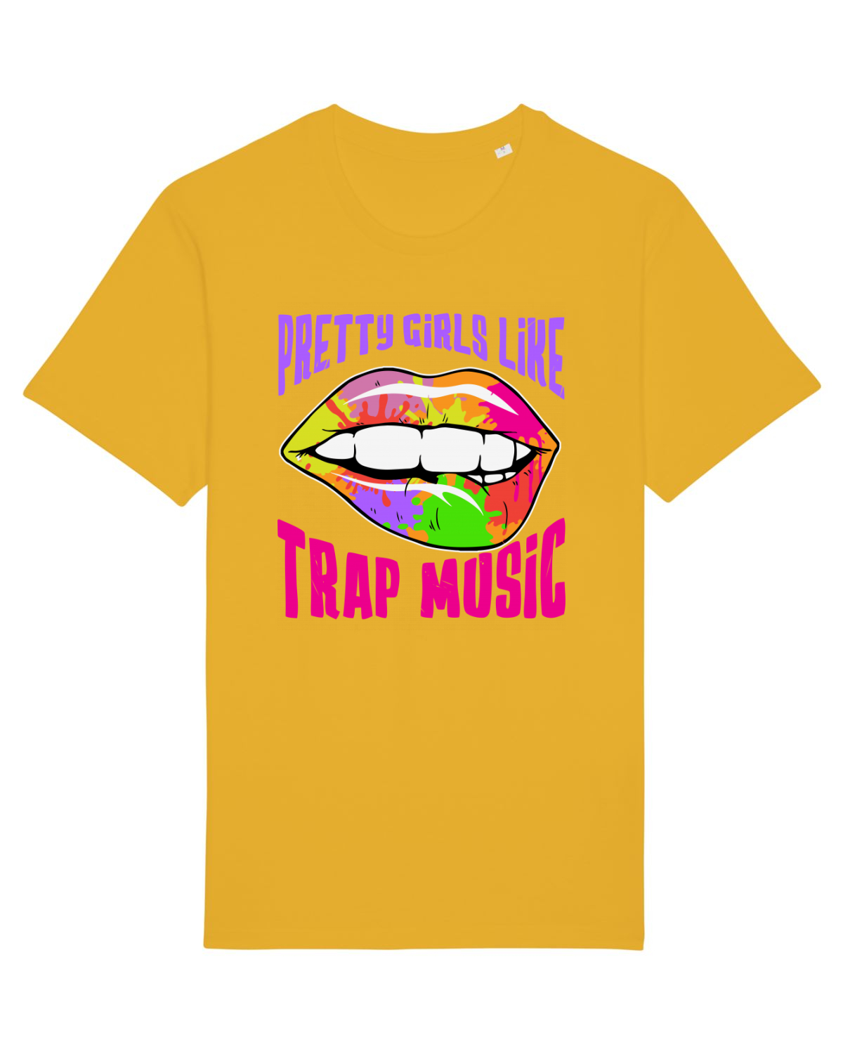 Tricou mânecă scurtă Unisex Rocker Spectra Yellow