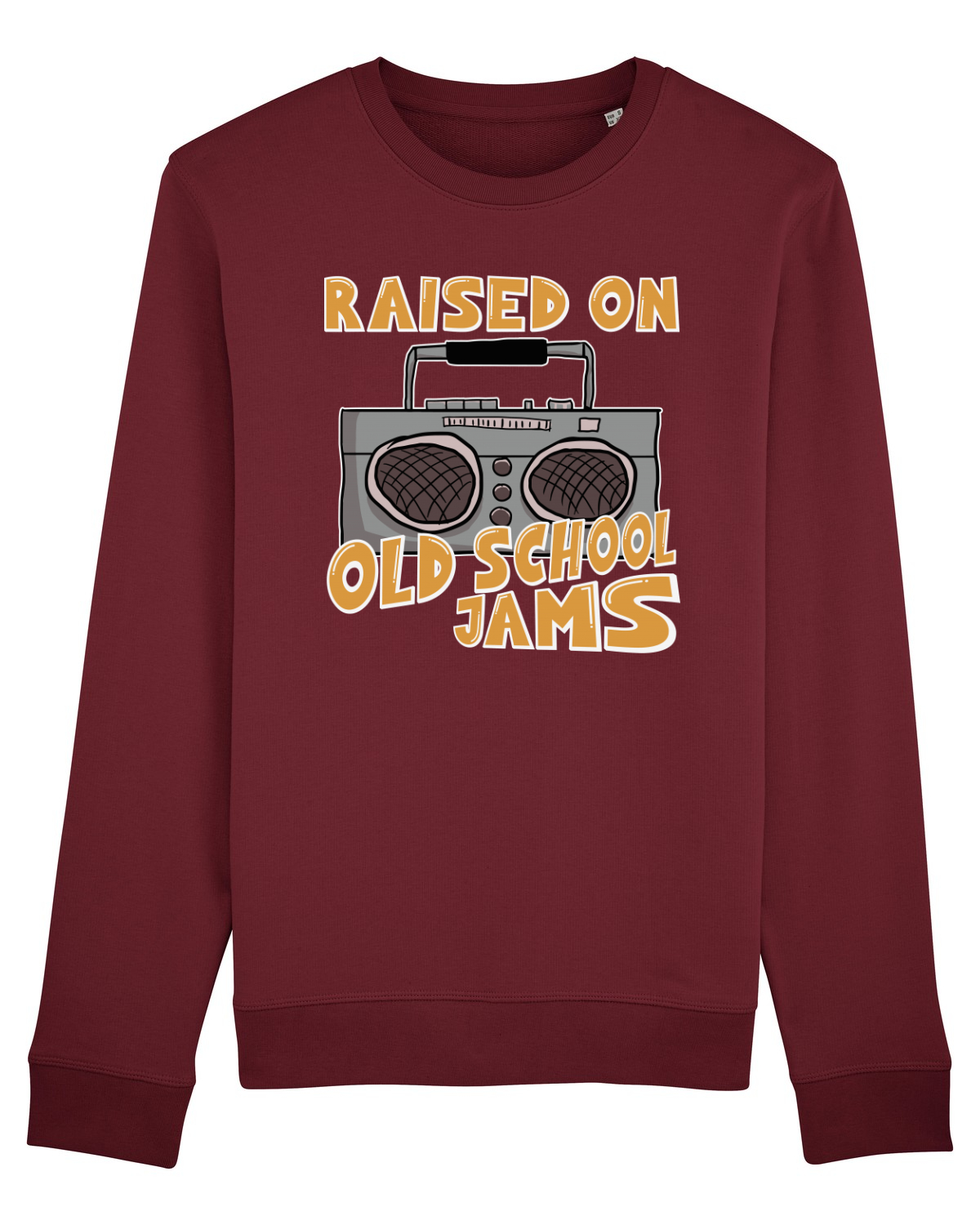 Bluză mânecă lungă Unisex Rise Burgundy