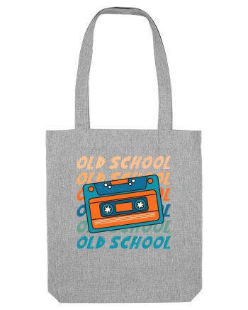 Retro Old School Cool Mixtape Heather Grey