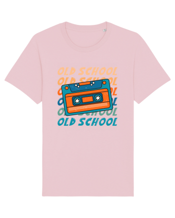 Retro Old School Cool Mixtape Cotton Pink