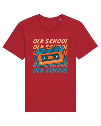 Retro Old School Cool Mixtape Red