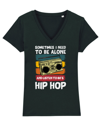 Sometimes I Need To Be Alone And Listen To 80's Hip Hop Black