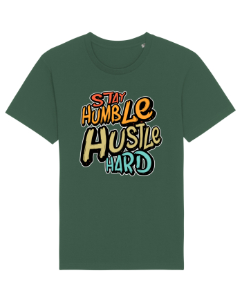 Stay Humble Hustle Hard Bottle Green