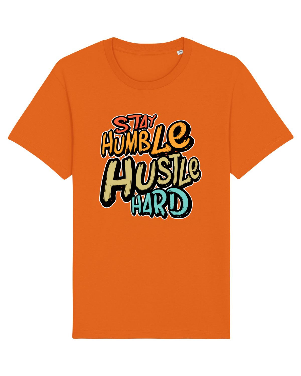 Tricou mânecă scurtă Unisex Rocker Bright Orange