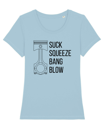 Engine cycle Sky Blue