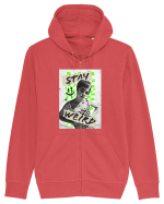 Stay weird Hanorac cu fermoar Unisex Connector