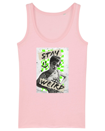 Stay weird Cotton Pink