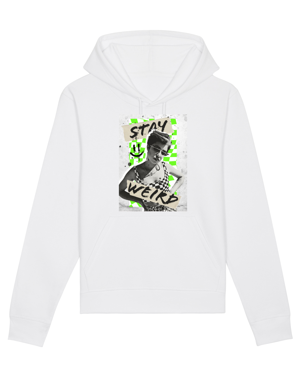 Hanorac Unisex Drummer White