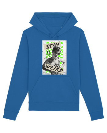 Stay weird Royal Blue