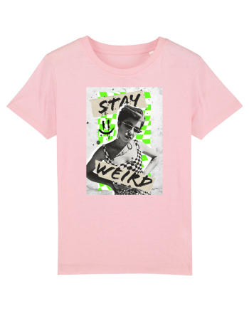 Stay weird Cotton Pink