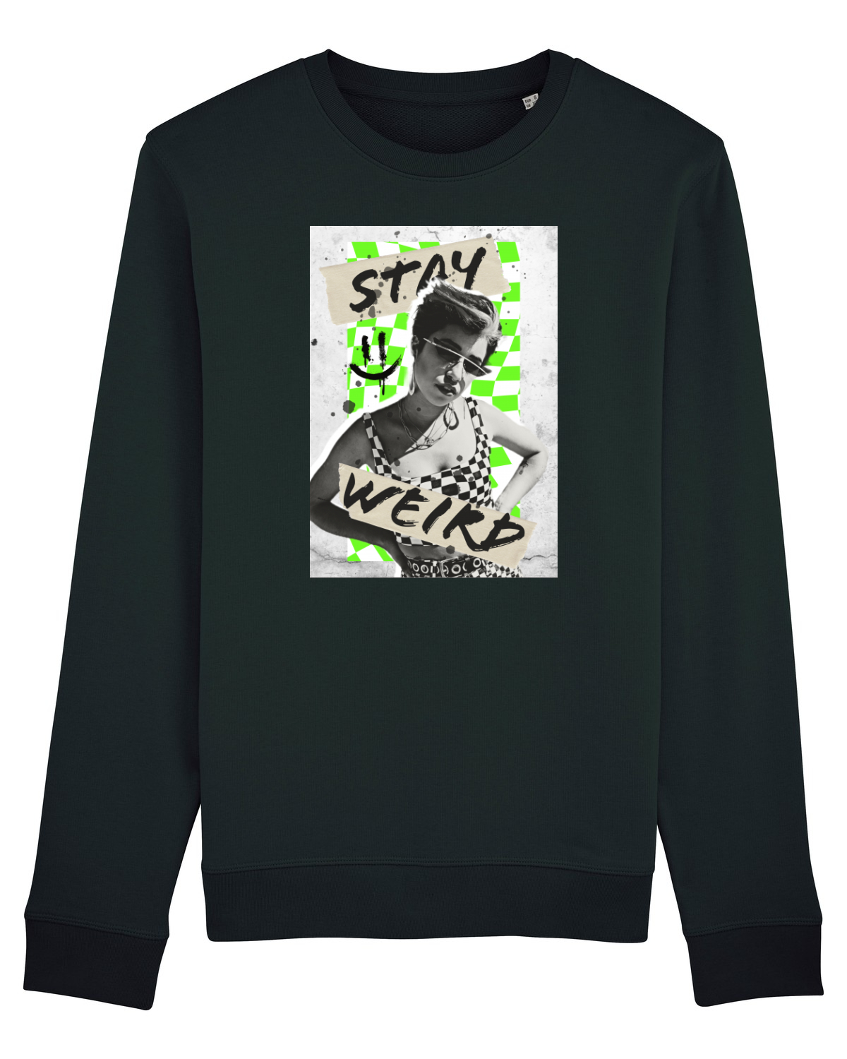 Bluză mânecă lungă Unisex Rise Black
