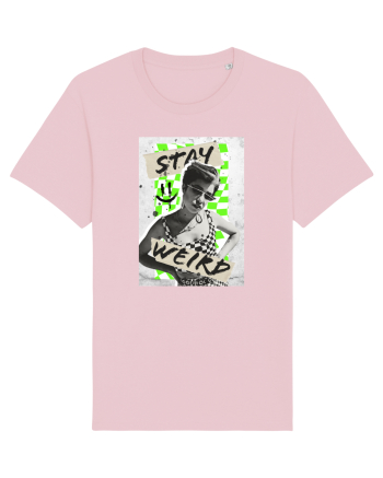 Stay weird Cotton Pink