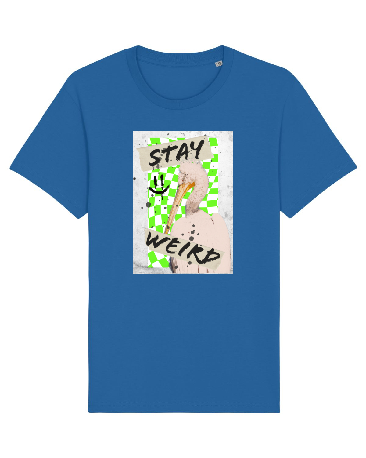 Tricou mânecă scurtă Unisex Rocker Royal Blue