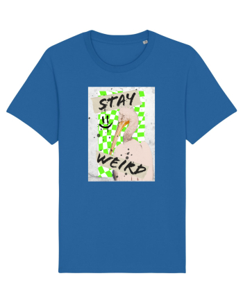 Stay weird pelican Royal Blue