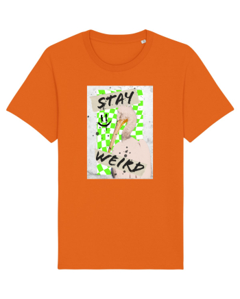 Stay weird pelican Bright Orange