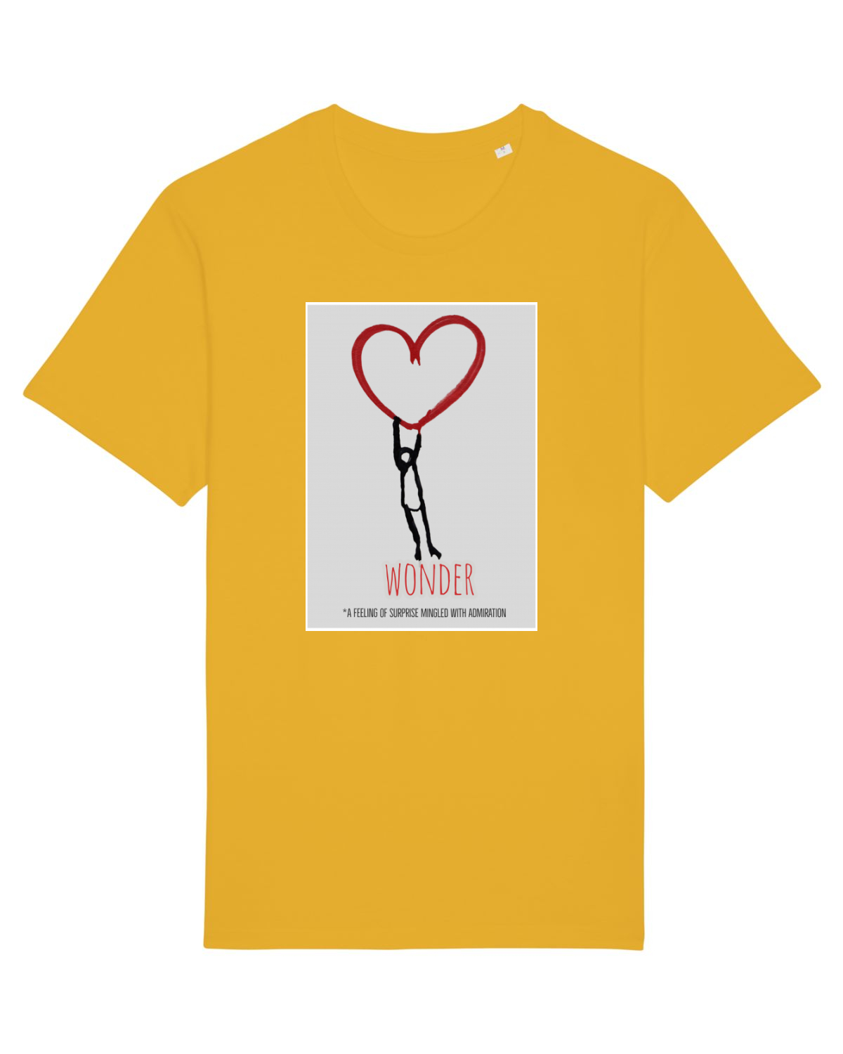 Tricou mânecă scurtă Unisex Rocker Spectra Yellow