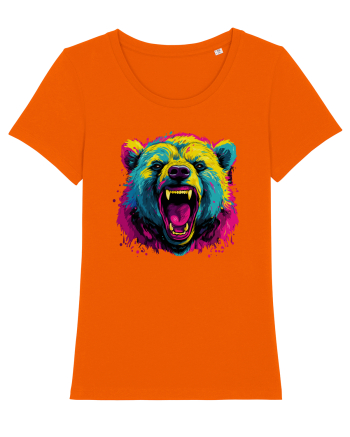 Power Bear Bright Orange