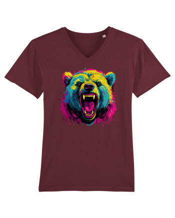 Power Bear Burgundy