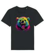 Power Bear Tricou mânecă scurtă Unisex Rocker