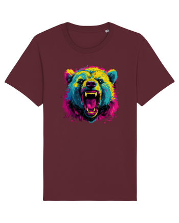 Power Bear Burgundy