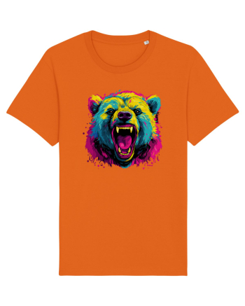 Power Bear Bright Orange