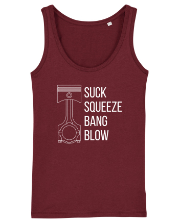 Engine cycle Burgundy