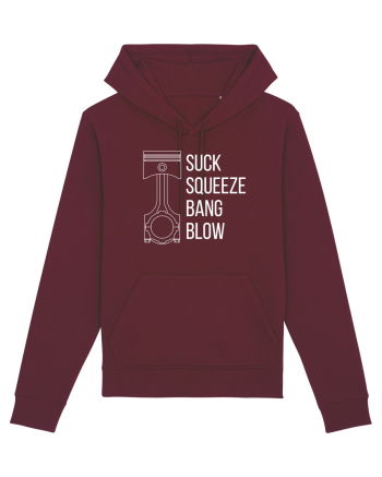 Engine cycle Burgundy
