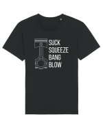 Engine cycle Tricou mânecă scurtă Unisex Rocker