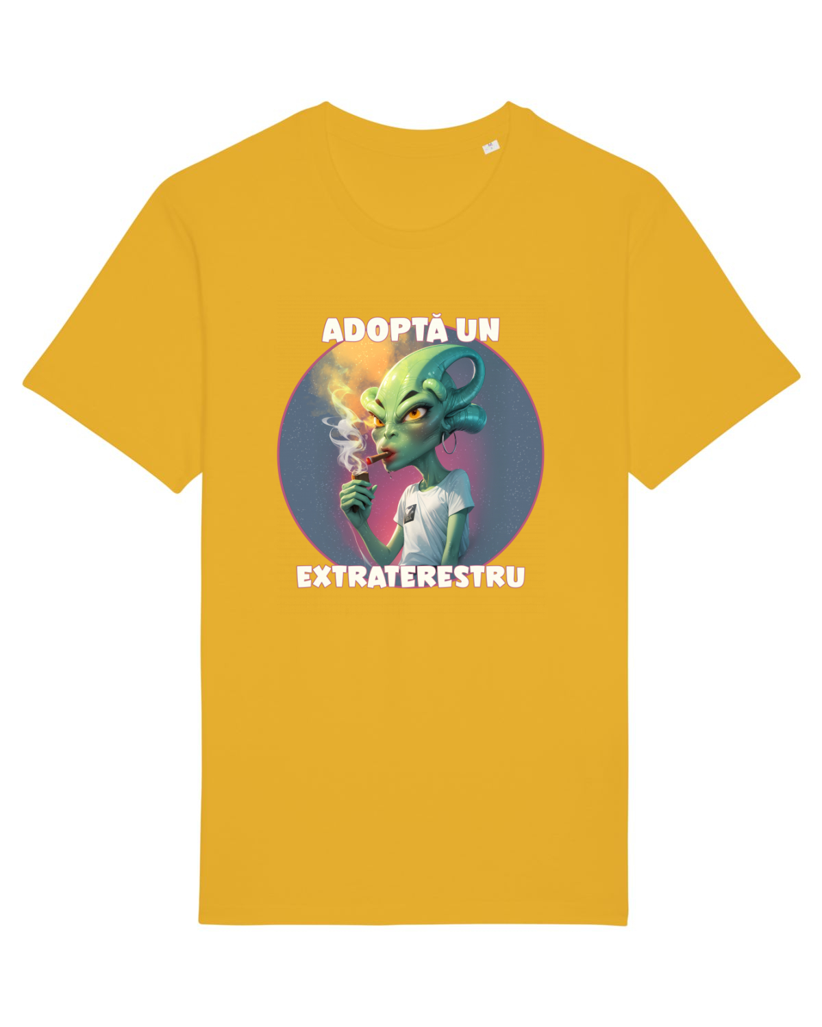 Tricou mânecă scurtă Unisex Rocker Spectra Yellow
