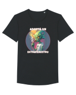 Adoptă un extraterestru Tricou mânecă scurtă guler larg Bărbat Skater