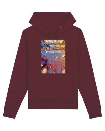 Broken crayons Burgundy