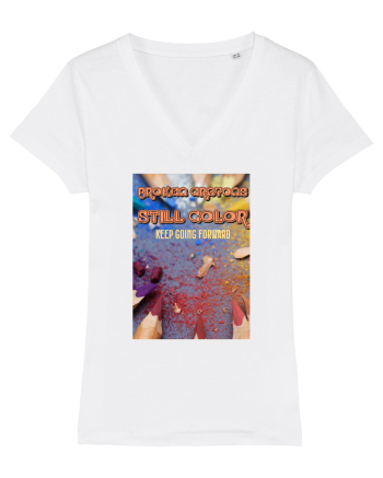 Broken crayons White