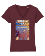 Broken crayons Tricou mânecă scurtă guler V Damă Evoker