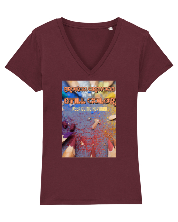 Broken crayons Burgundy