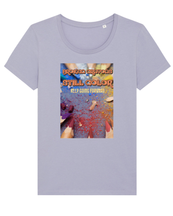Broken crayons Lavender