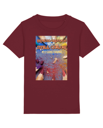 Broken crayons Burgundy