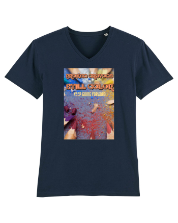 Broken crayons French Navy