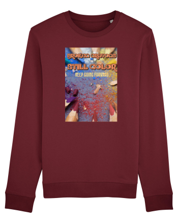 Broken crayons Burgundy