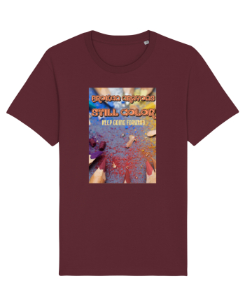 Broken crayons Burgundy