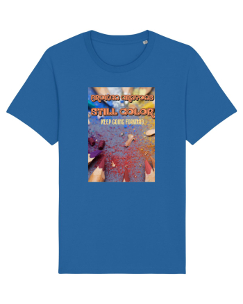 Broken crayons Royal Blue