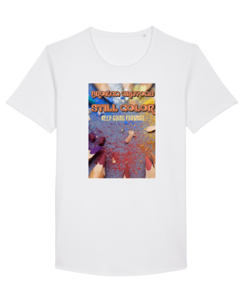 Broken crayons White