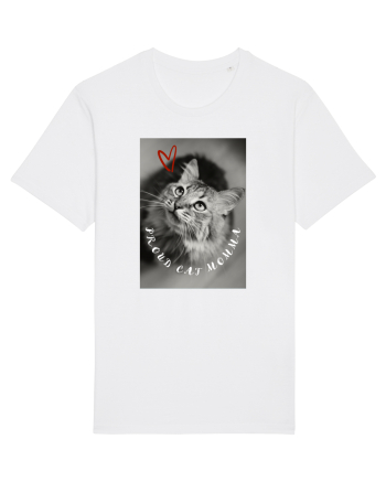 Cat lover White