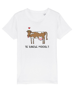 Te iubesc MOOOLT Tricou mânecă scurtă  Copii Mini Creator