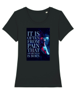 Ninja Tricou mânecă scurtă guler larg fitted Damă Expresser