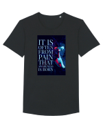 Ninja Tricou mânecă scurtă guler larg Bărbat Skater